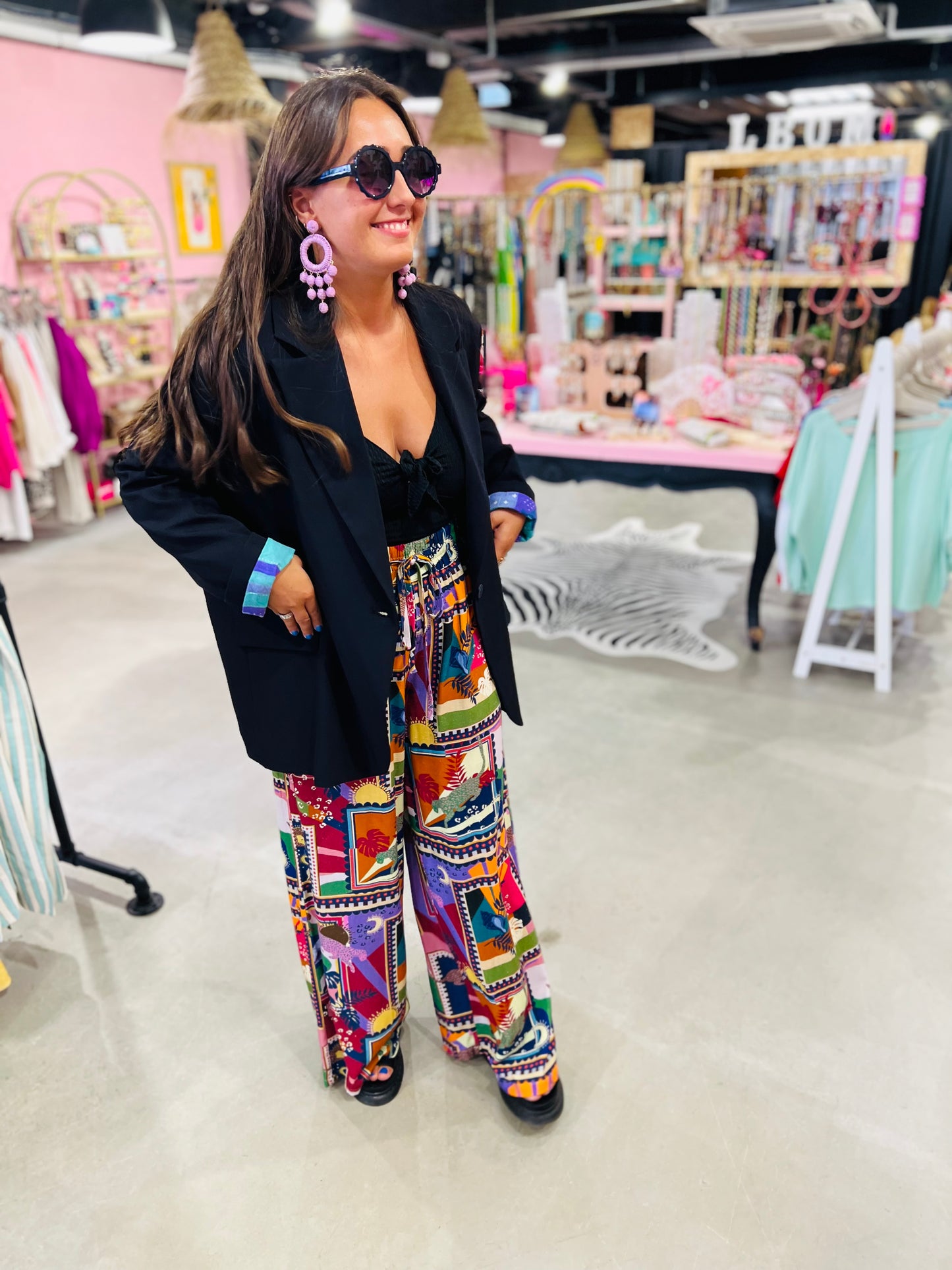 Blazer Claver by Banditas - Noir