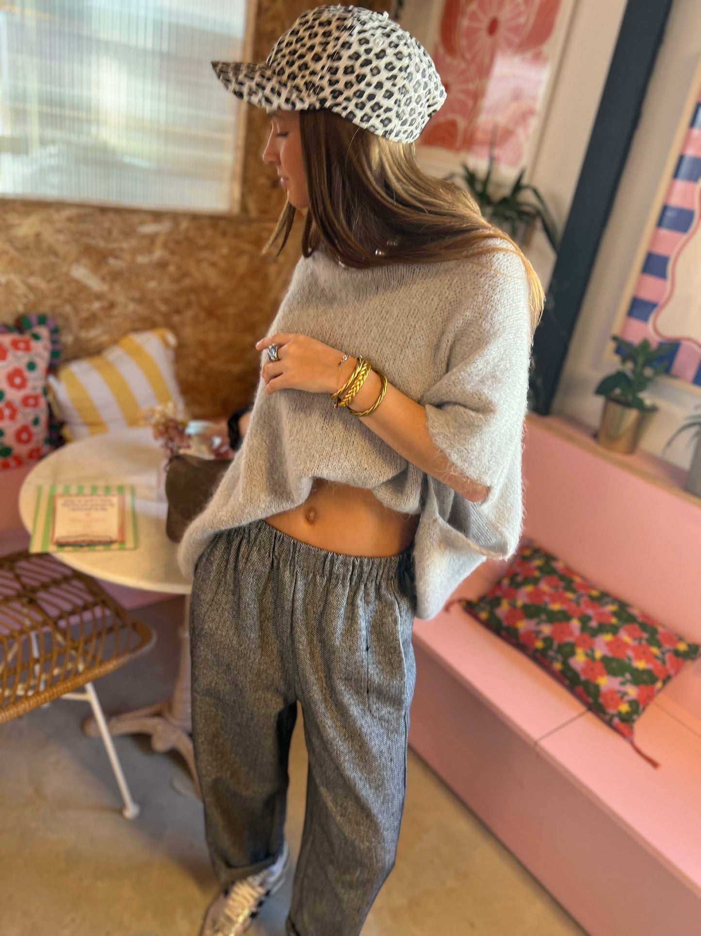 Pantalon magique chevrons by Johanna