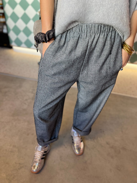 Pantalon magique chevrons by Johanna