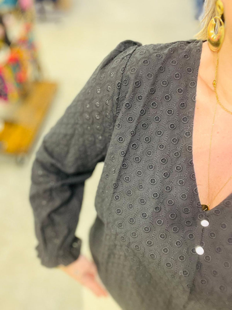 Blouse LINA - noir