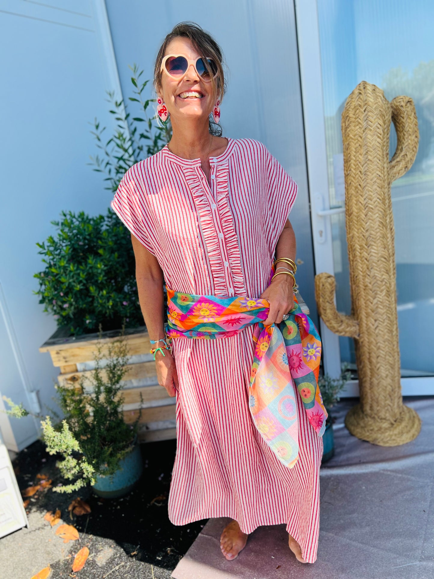Robe longue Amarante by Banditas