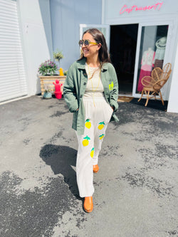 Pantalon gaze de coton ZITROI