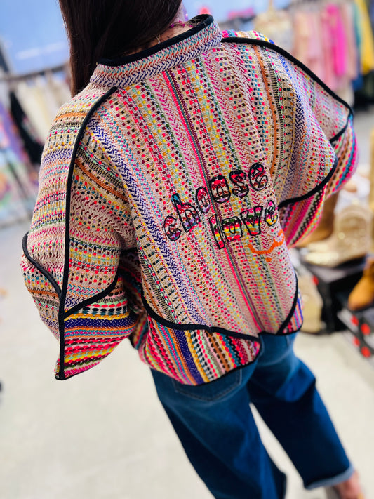 Veste Uma tissu ethnique