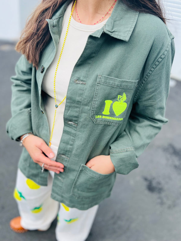 Veste militaire kaki CARL