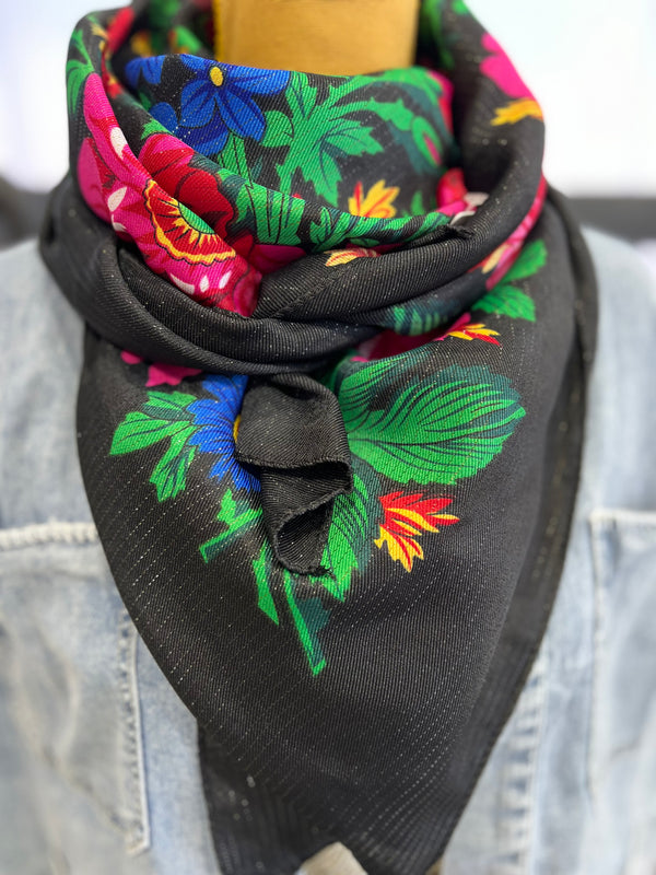 Foulard Babouchka - Noir