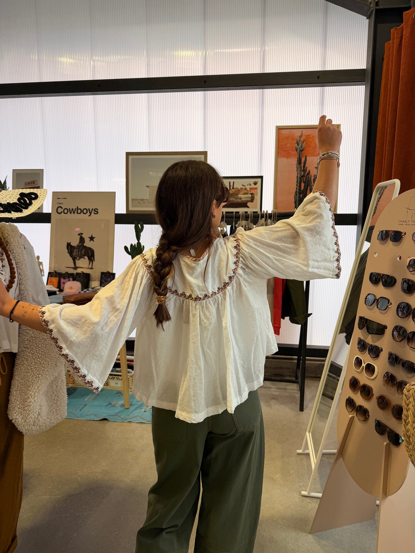 Blouse Angelica Brodée