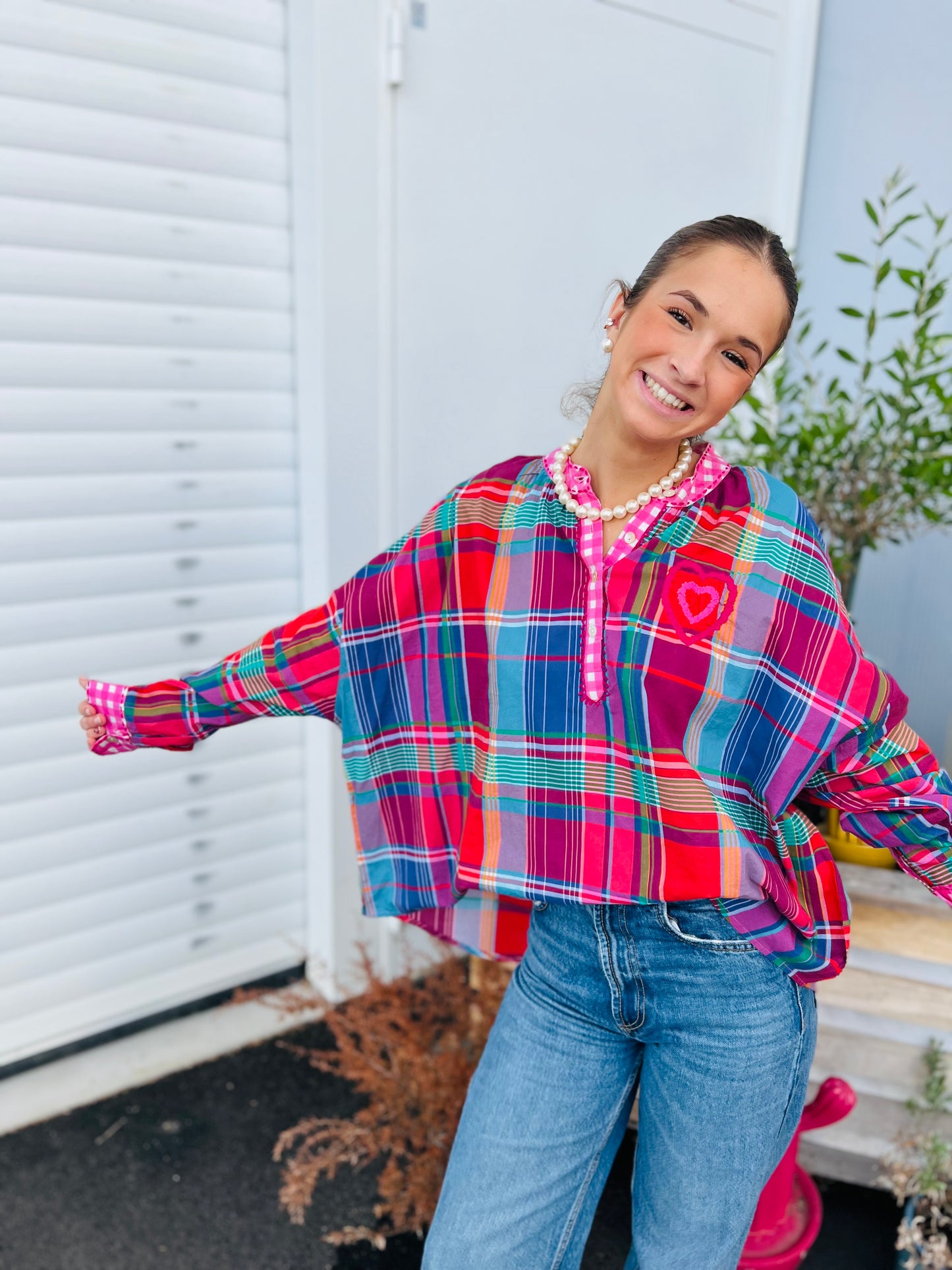 Blouse KIMA - Madras