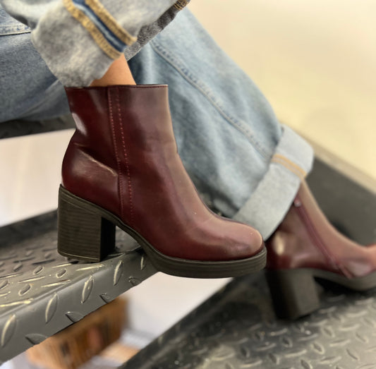 Boots Malika - prune