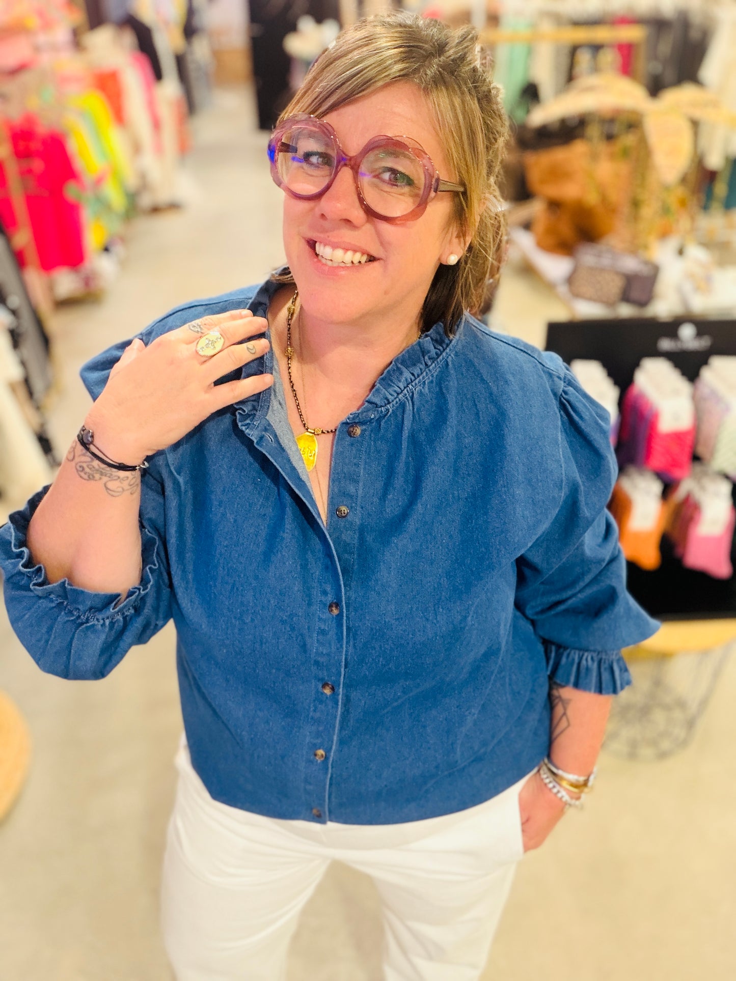 Blouse Celeste Denim