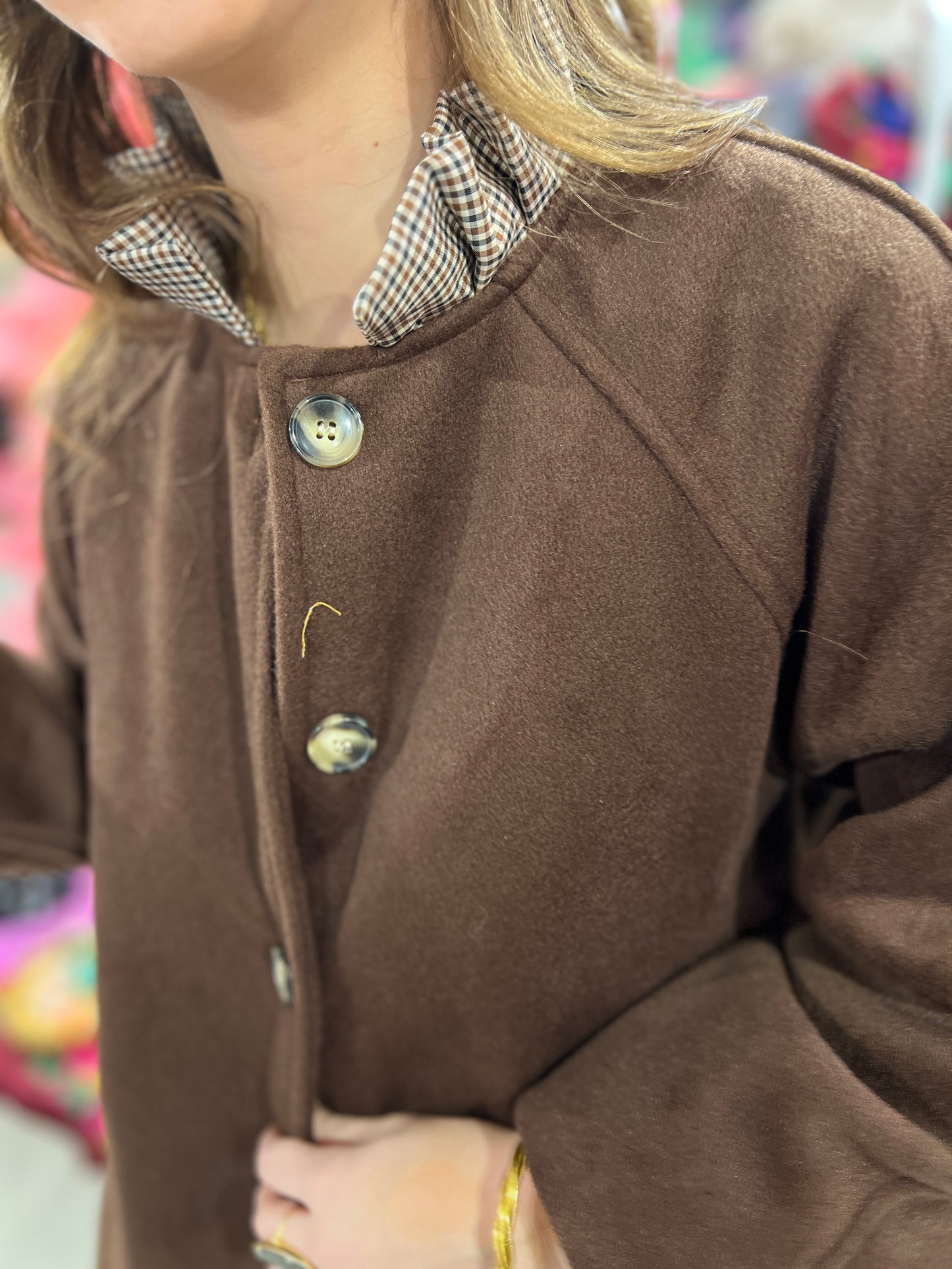 Veste Fatia - Chocolat