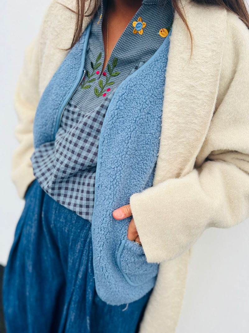 Gilet Amor - bleu