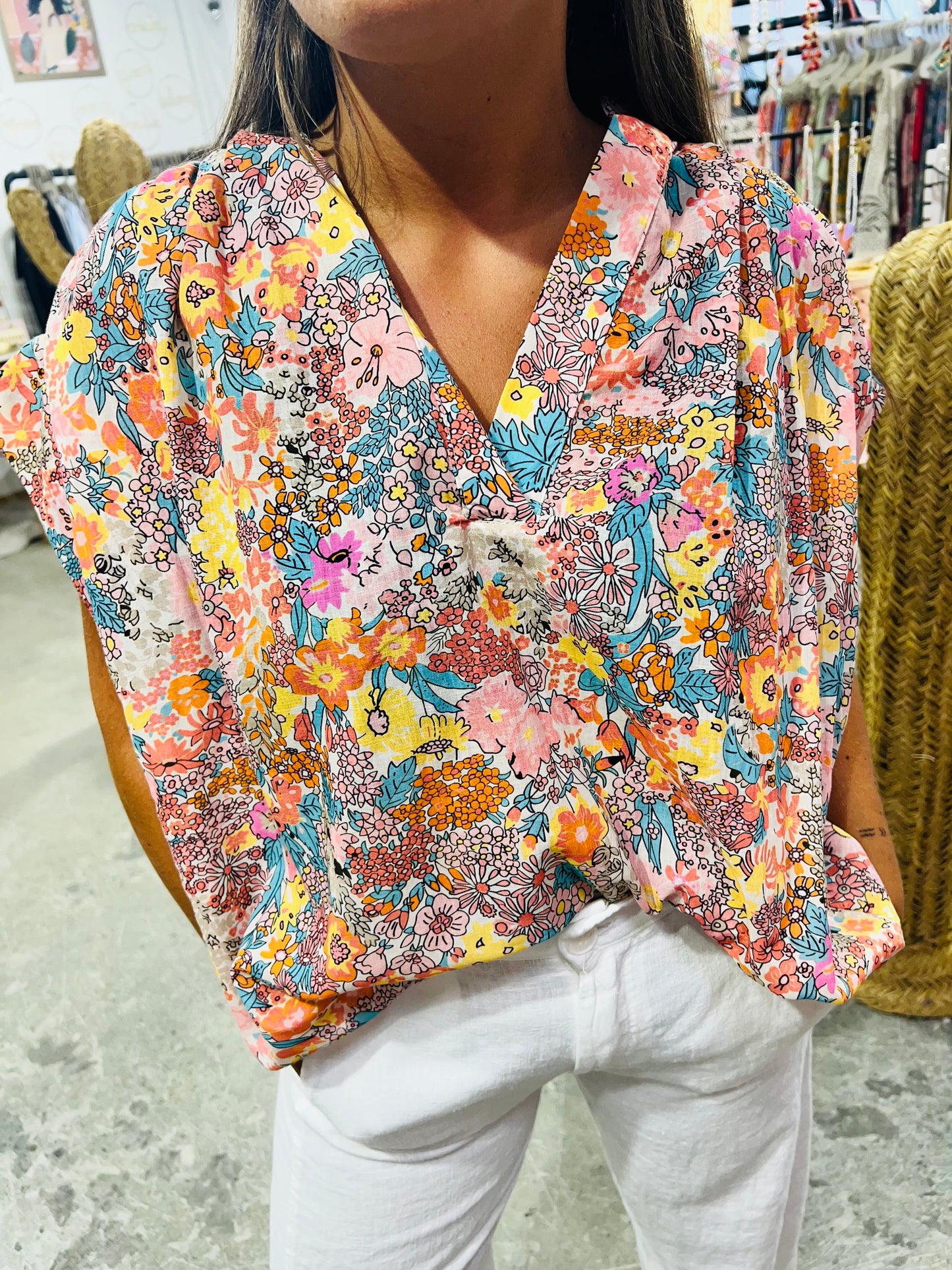 Blouse liberty - 3 couleurs