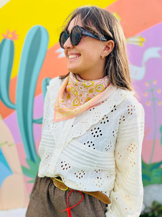 Blouse Verona broderie anglaise - 2 couleurs