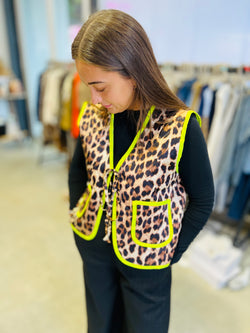 Gilet KIKA Léo - jaune