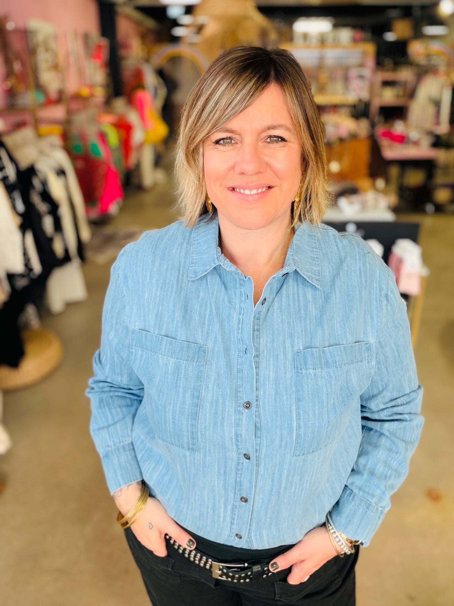 Chemise jean Soave by Banditas