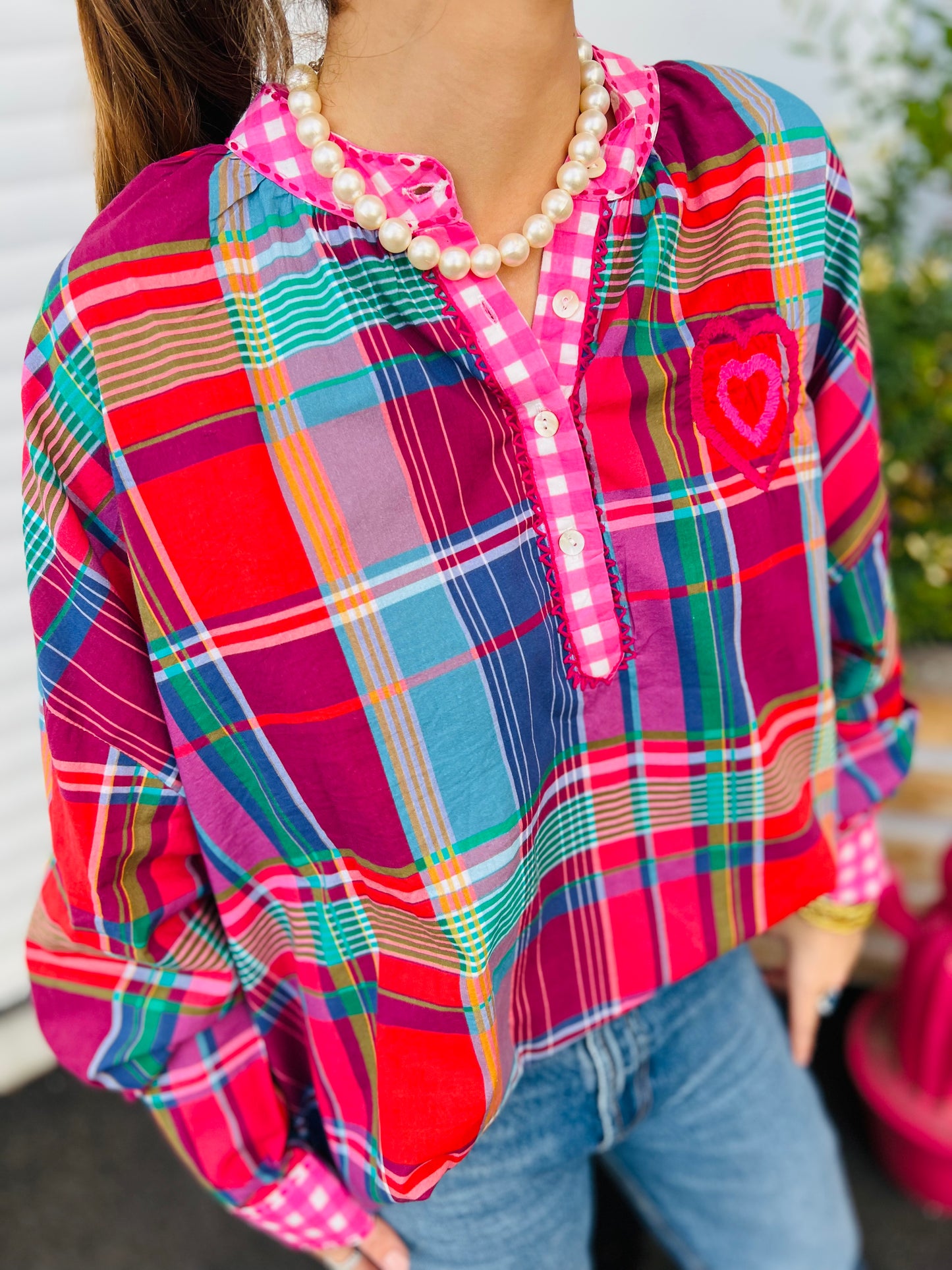 Blouse KIMA - Madras