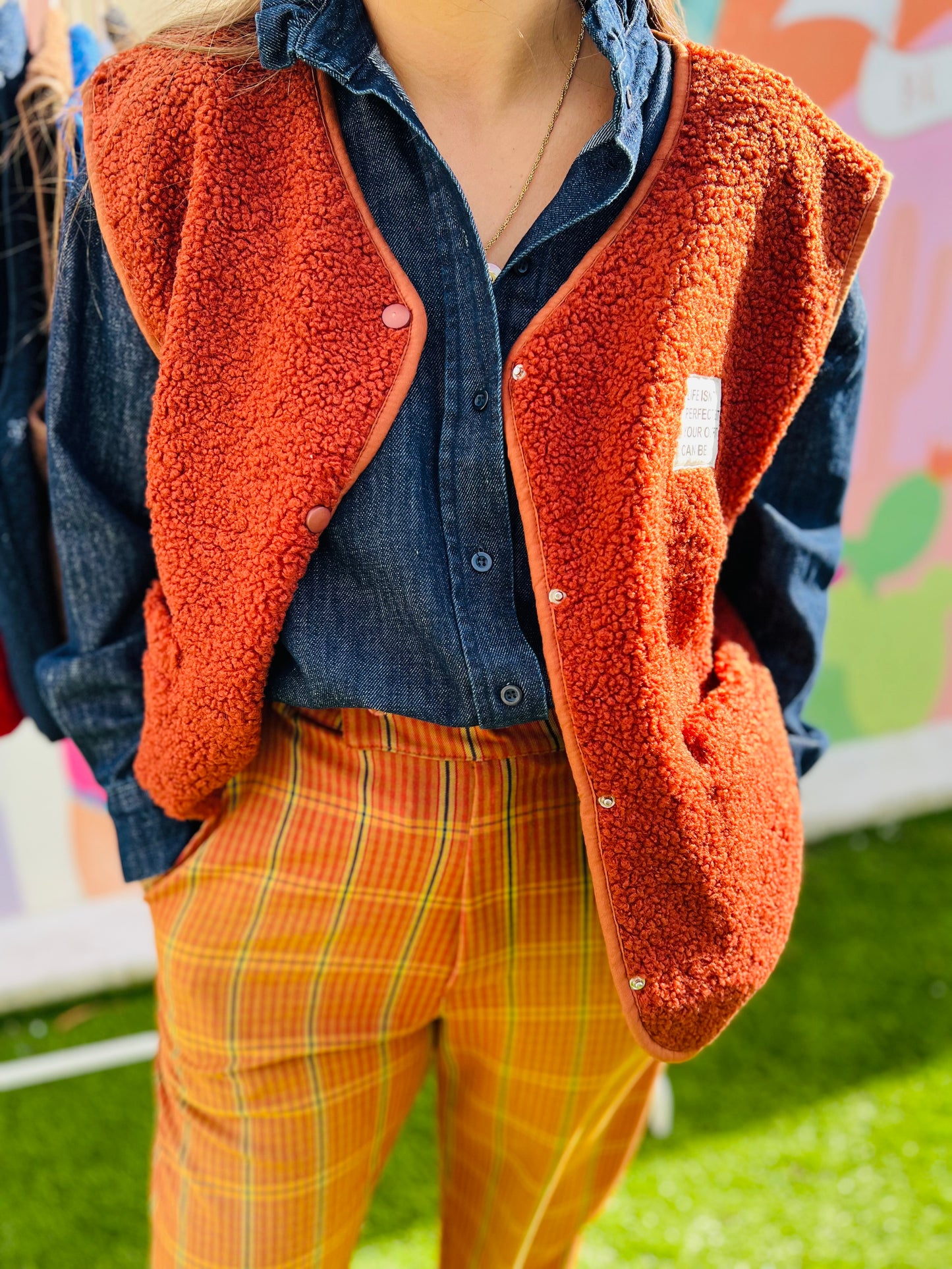 Veste sans manche moumoute LEE - 9 couleurs