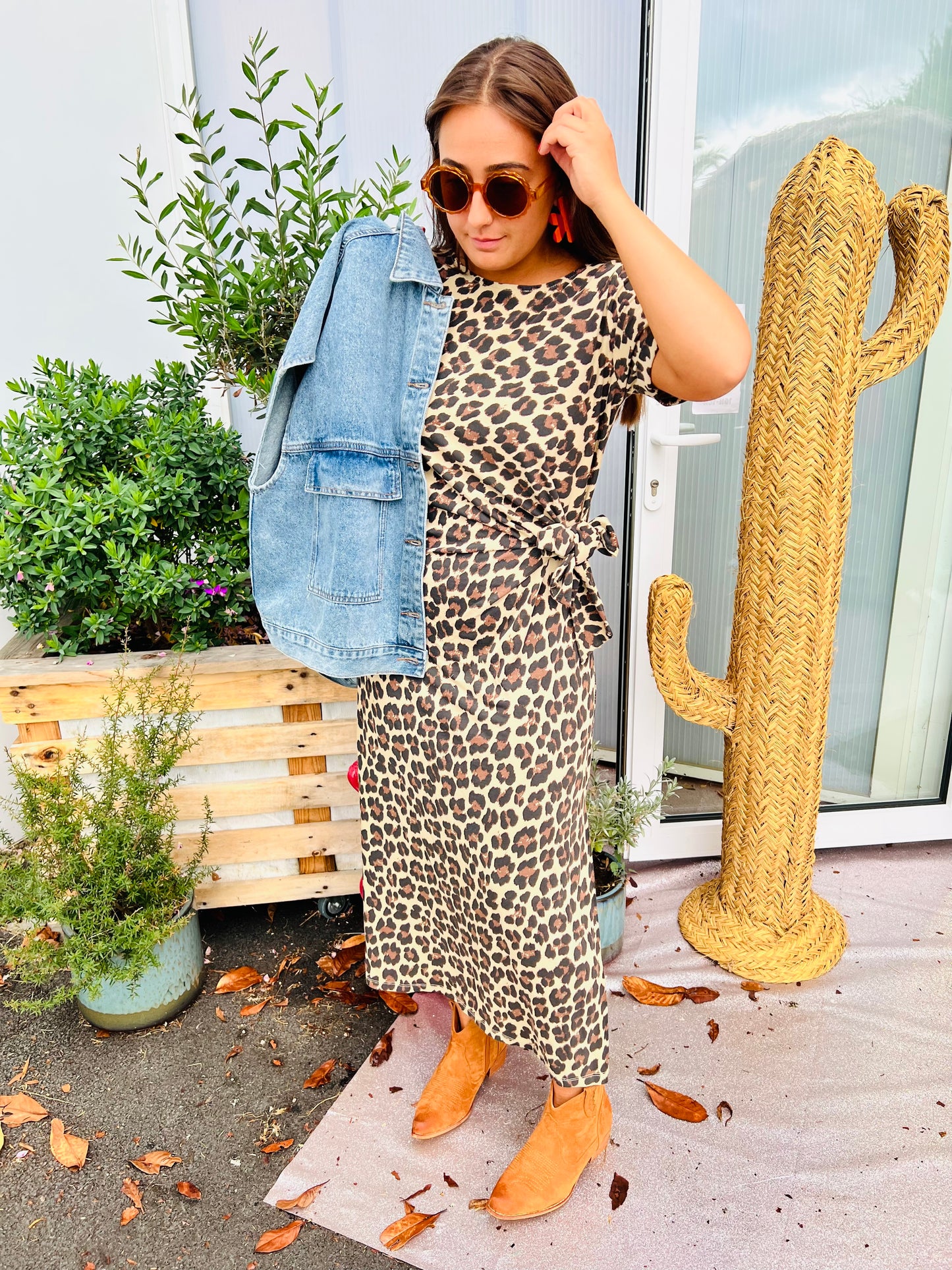 Robe léopard Zayra by Johanna