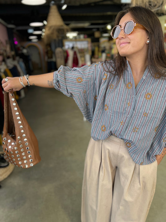Blouse Arizona - Gris