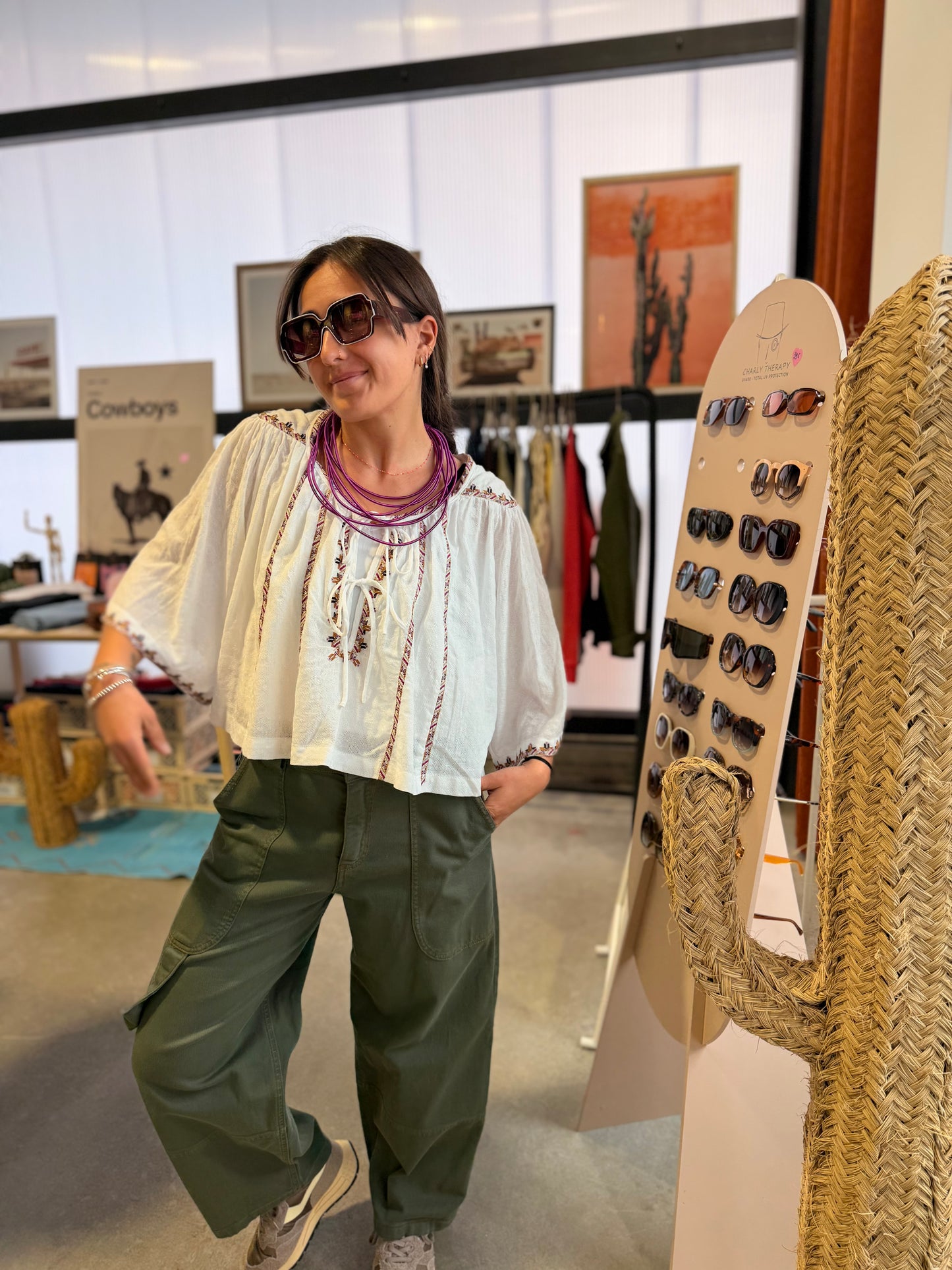 Blouse Angelica Brodée