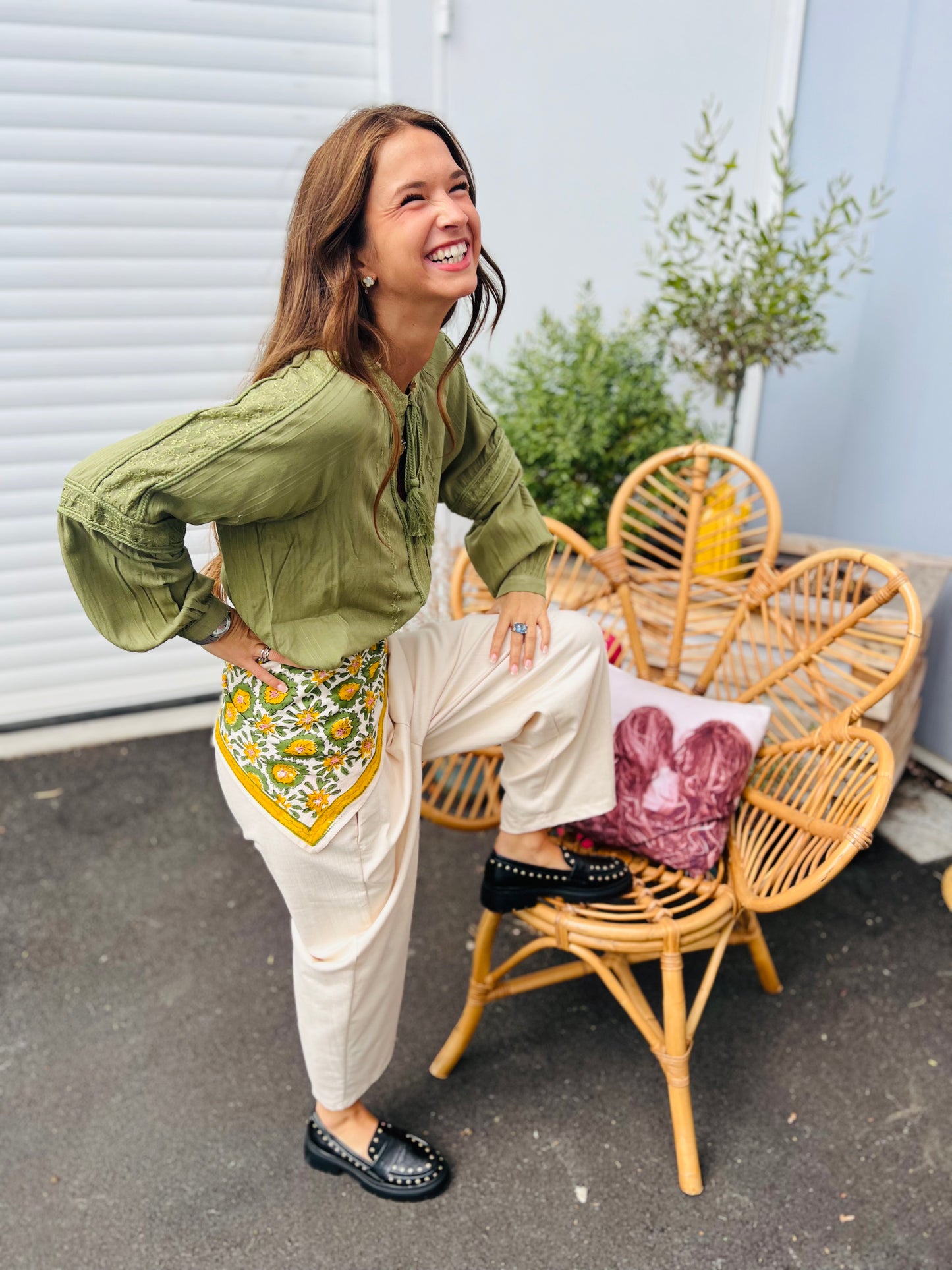 Blouse Manouche - vert