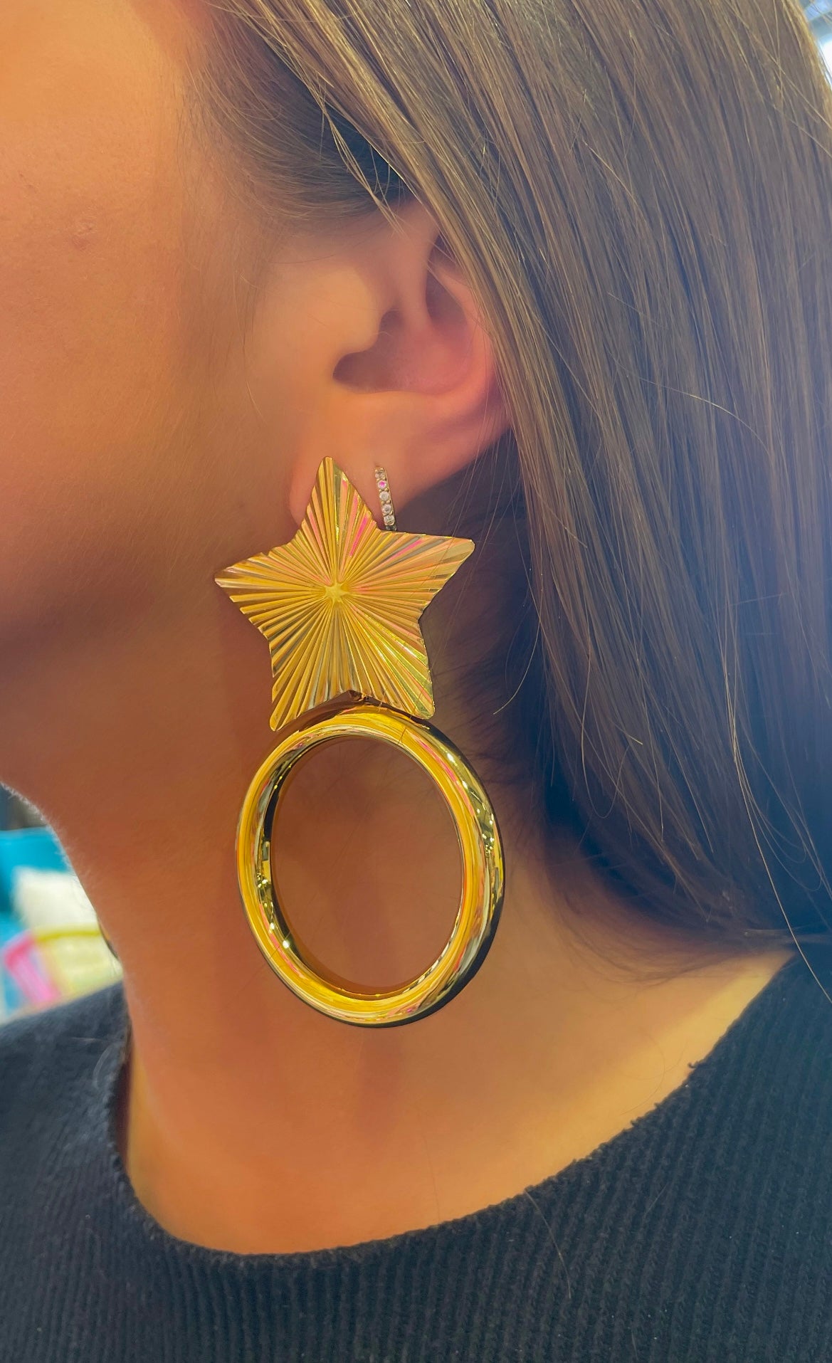 Boucles d’oreilles Célestine