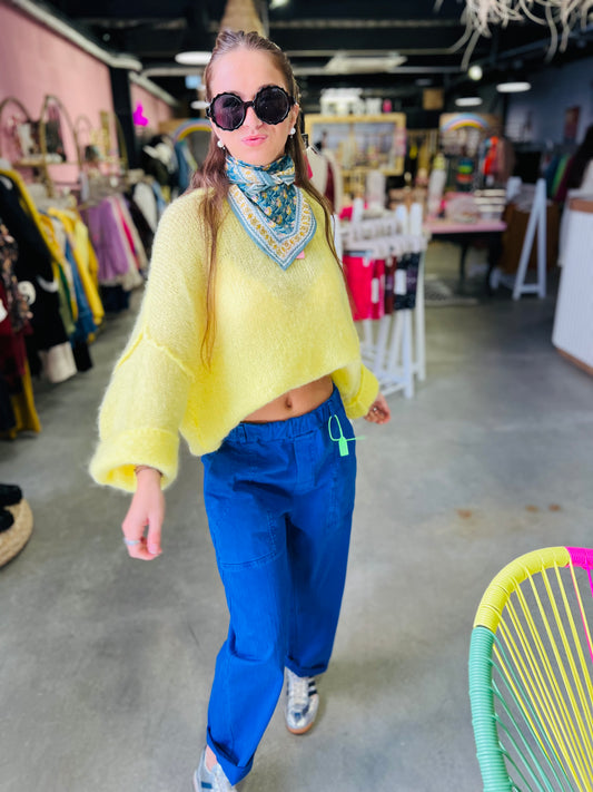 Pull Céleste - Jaune