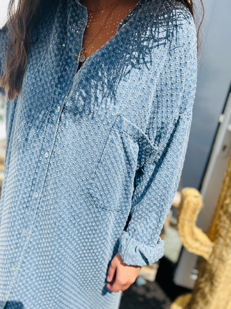 Robe longue en jean RAFFAELLO by Banditas