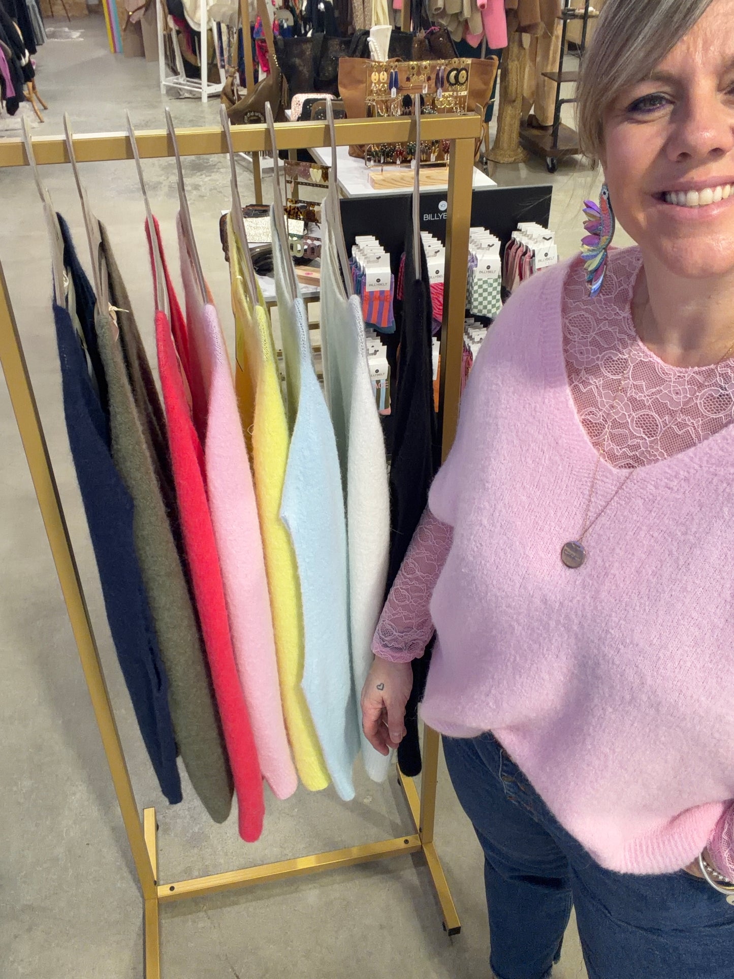 Pull sans manche Angela - 8 coloris