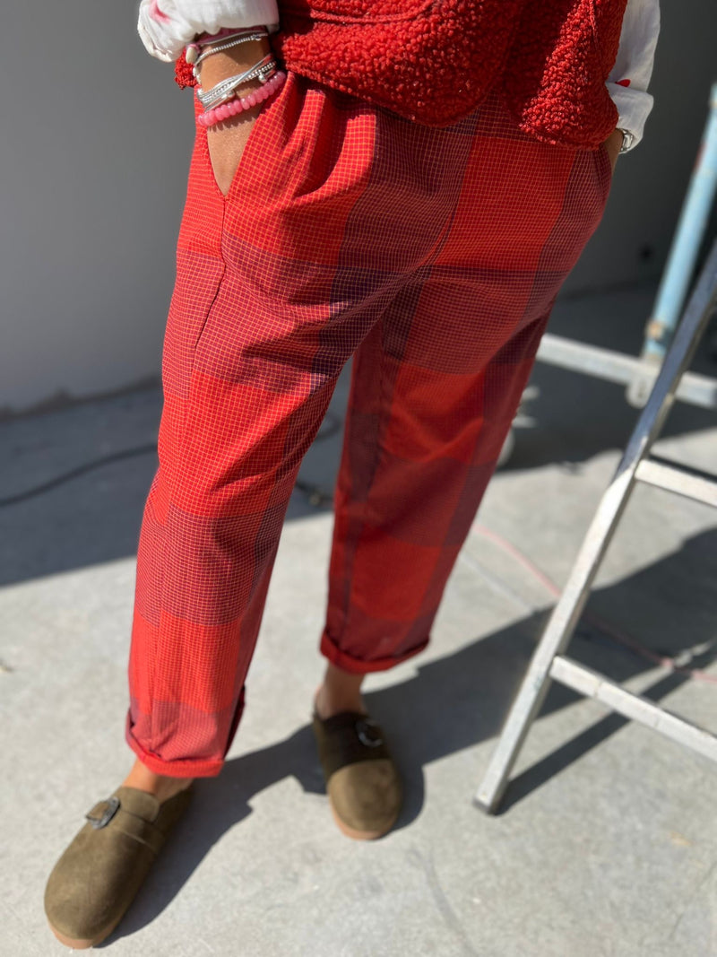 Pantalon MAGIC - rouge