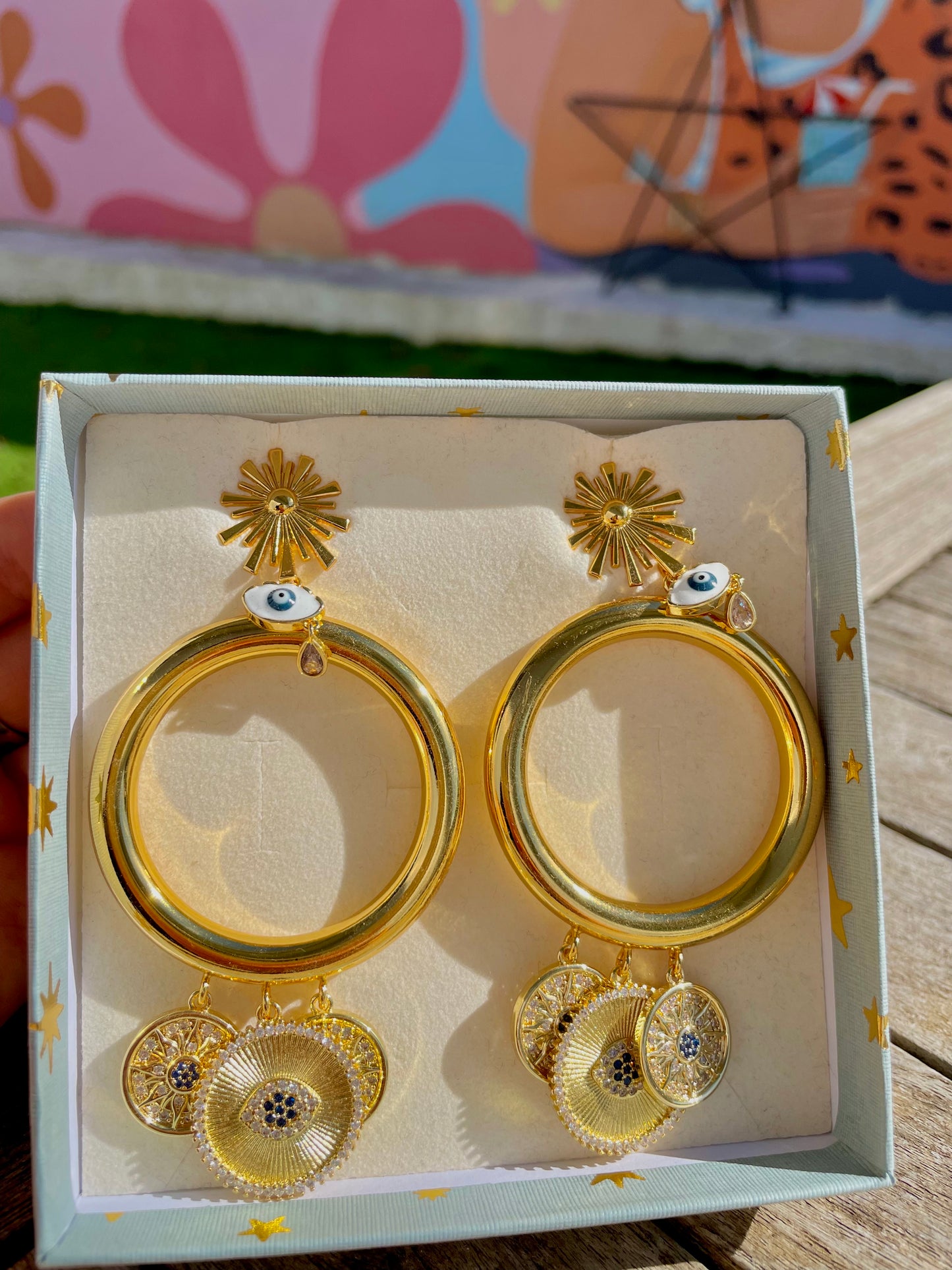 Boucles d’oreilles Iris