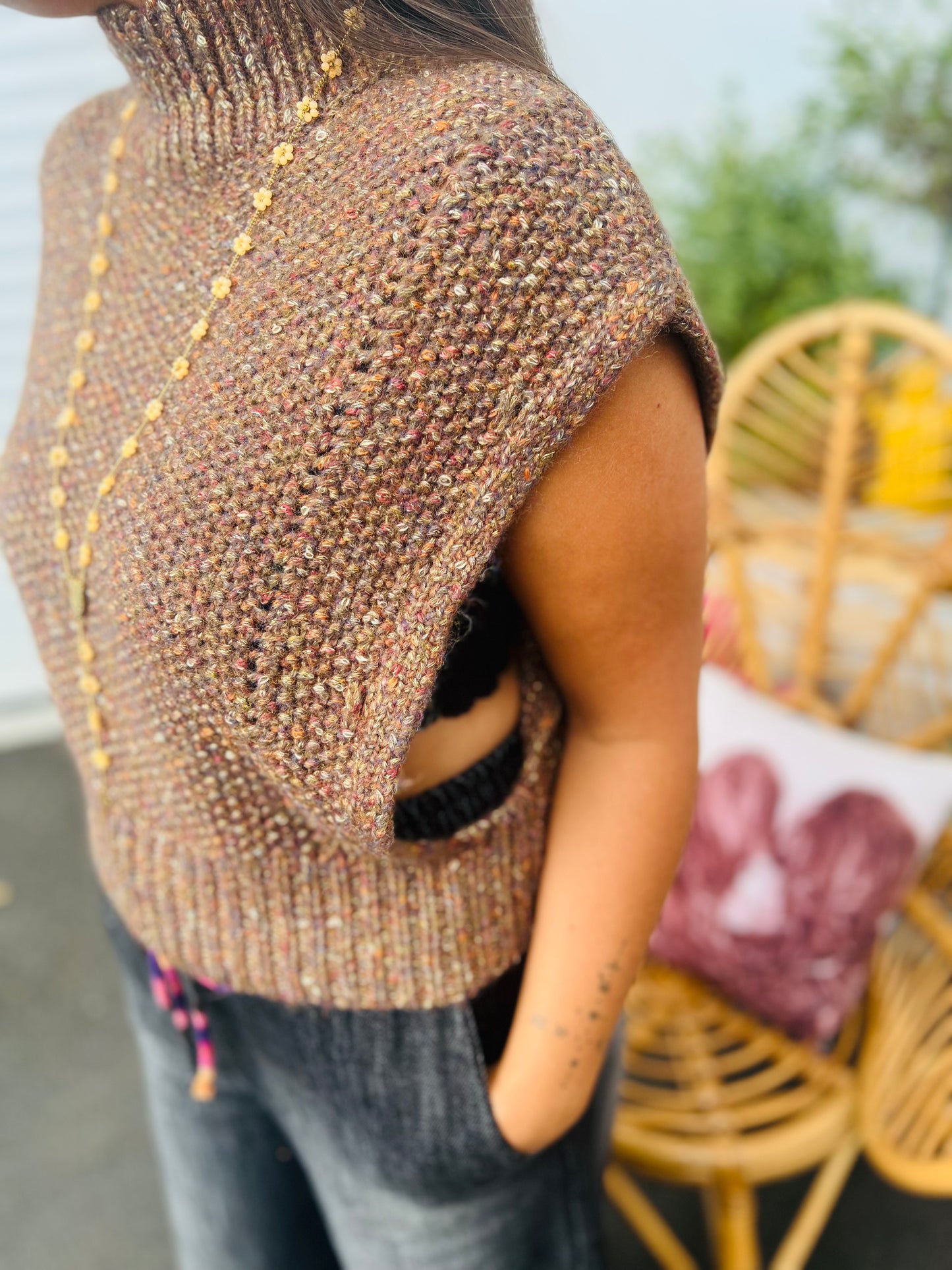 Pull sans manche Solarium - 2 couleurs