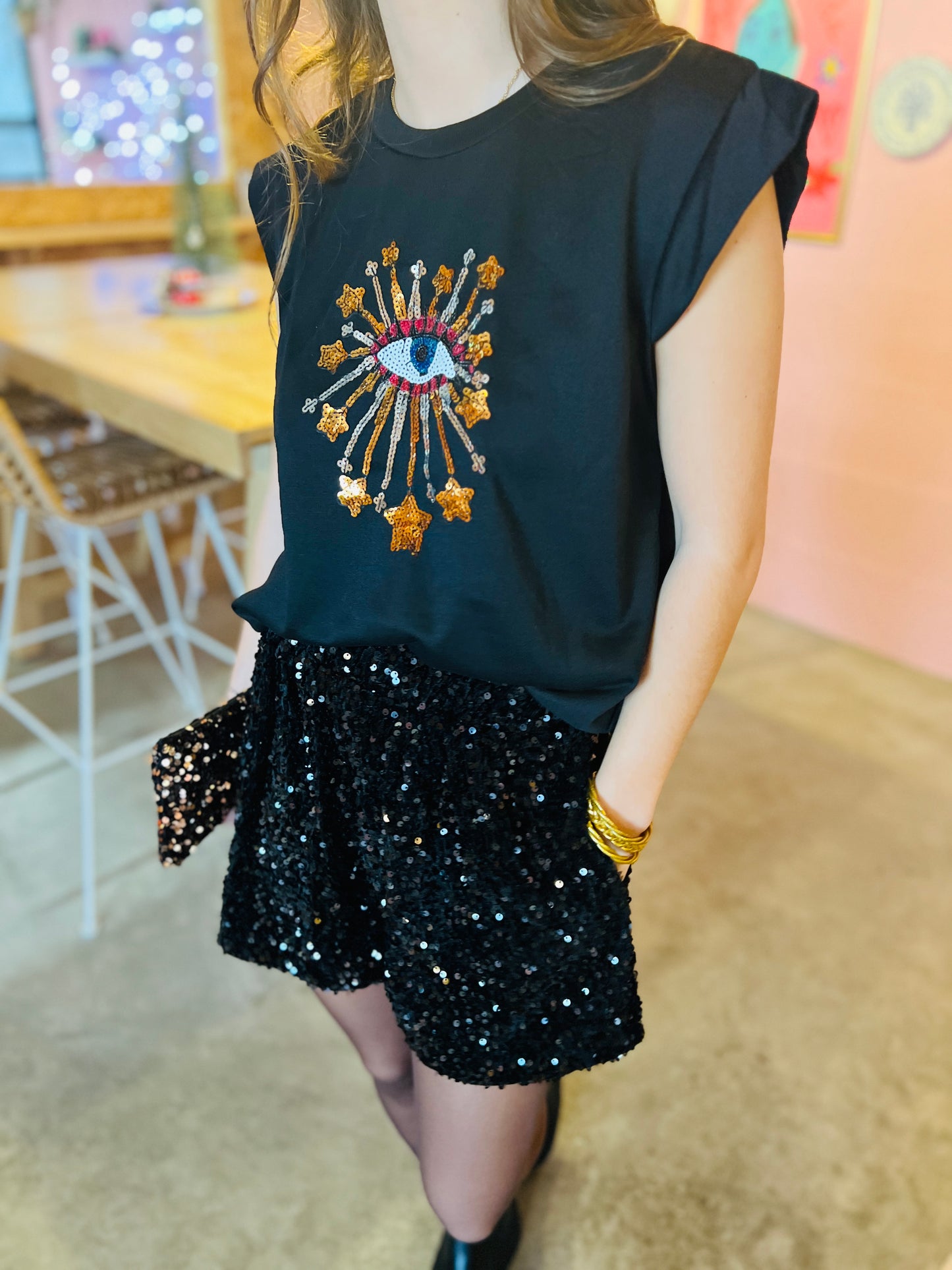 Tee-shirt Lula - Noir