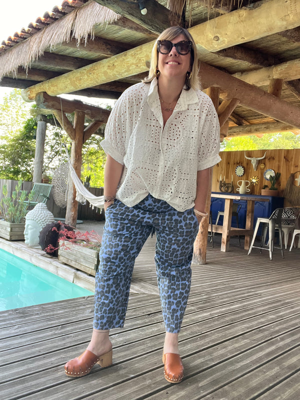 Pantalon Magic Blue léo Johanna