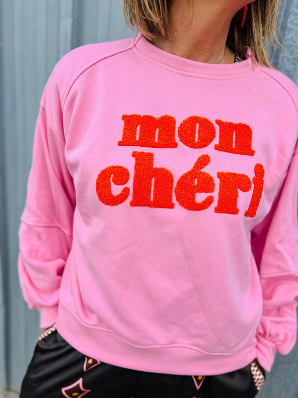 Sweat MON CHERI - 3 couleurs