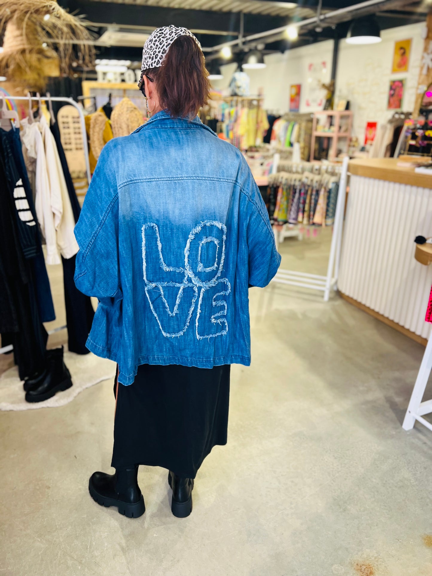 Veste en jean Boccaccio by Banditas