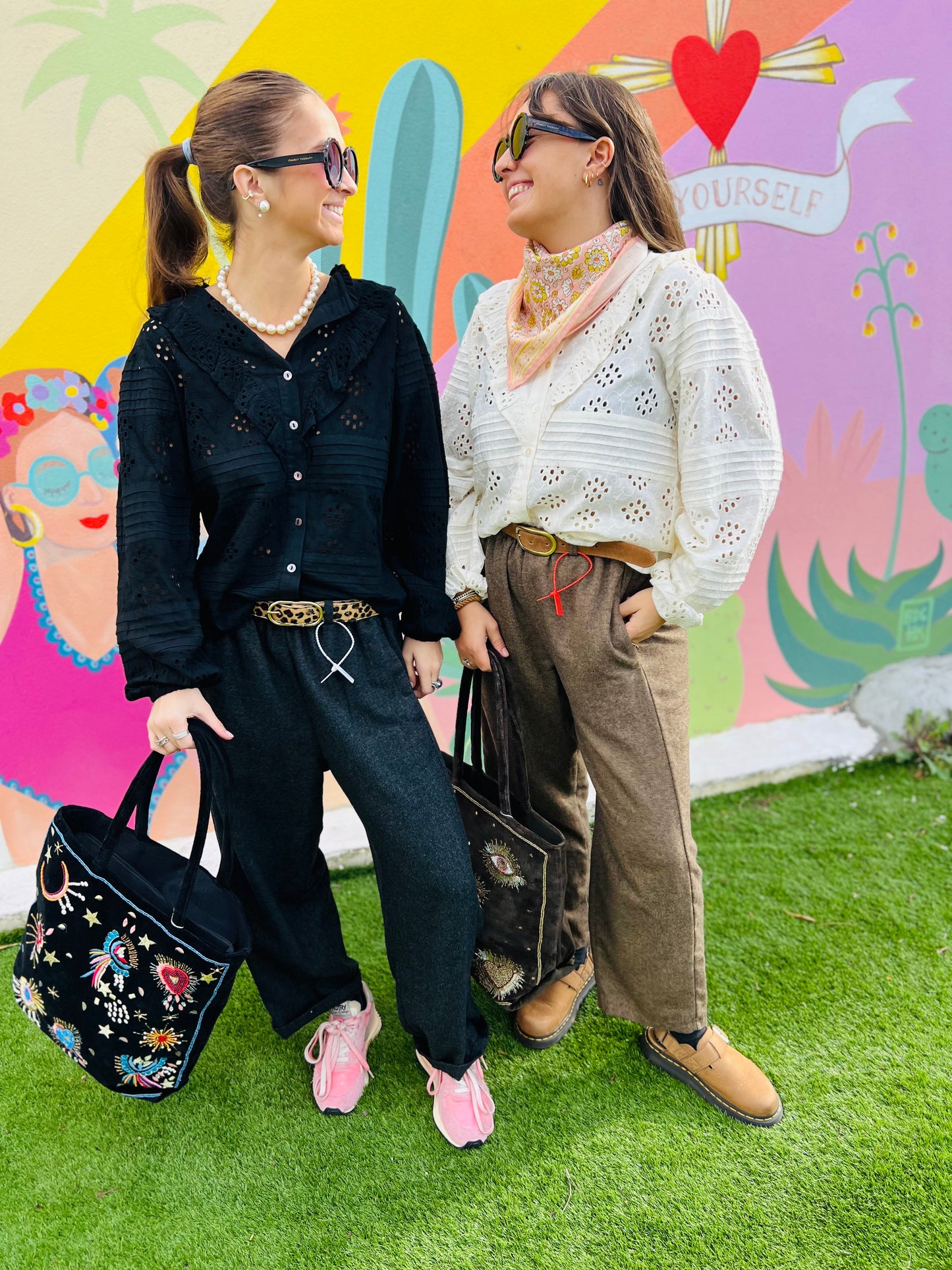 Blouse Verona broderie anglaise - 2 couleurs