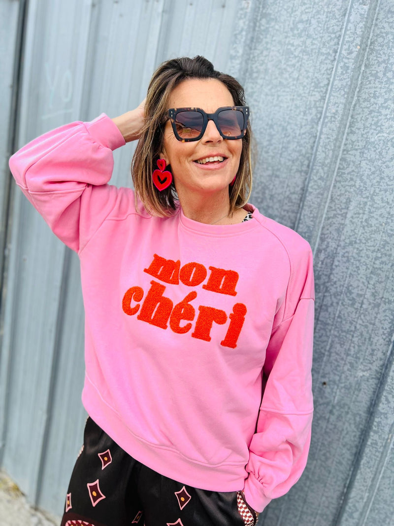 Sweat MON CHERI - 3 couleurs