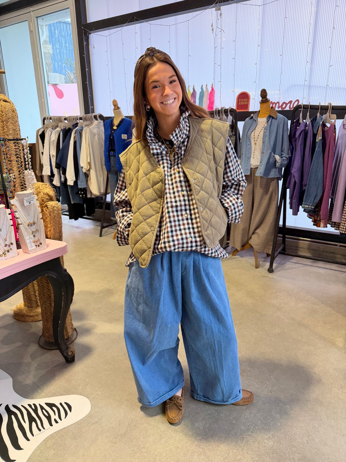 Chemise Alix Carreaux