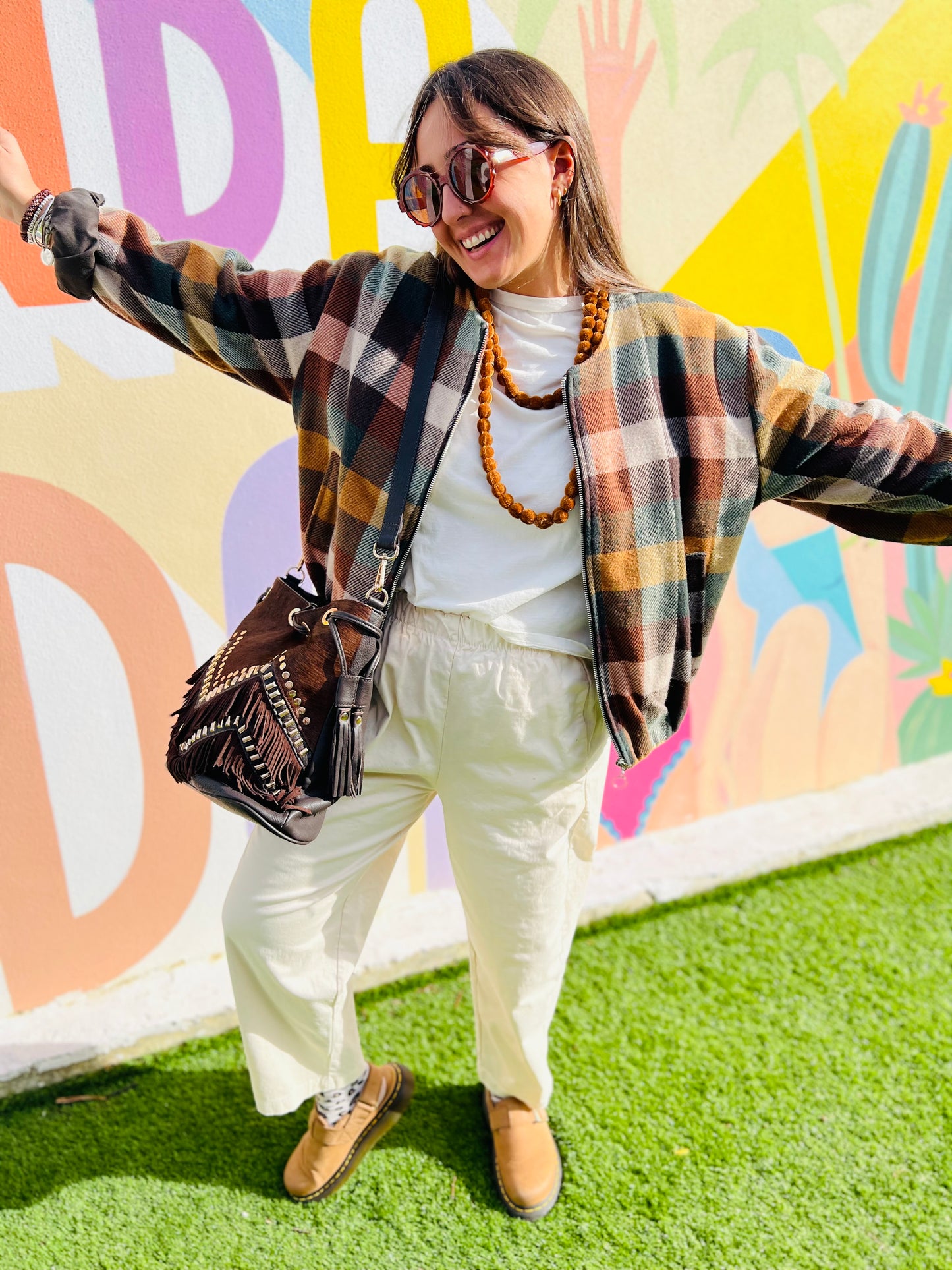 Sac bohème Karoo - Chocolat