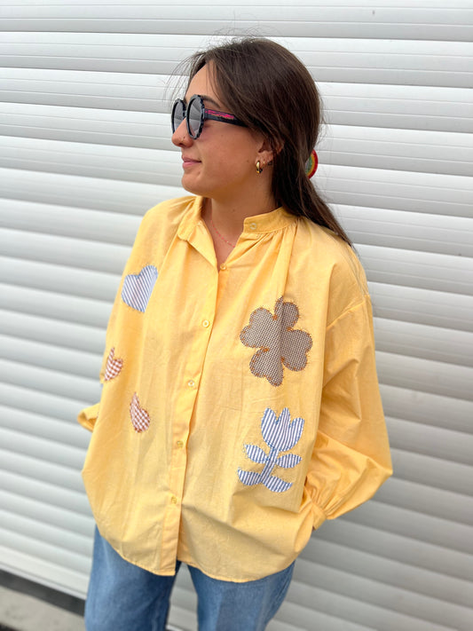 Blouse Suerte by Johanna - Jaune