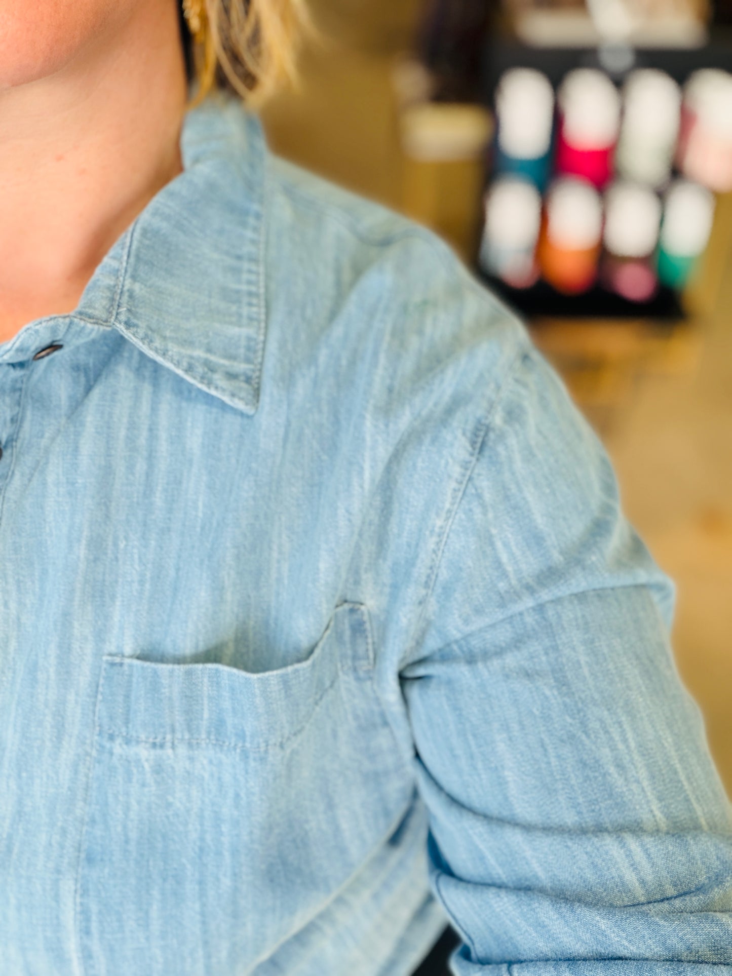 Chemise jean Soave by Banditas