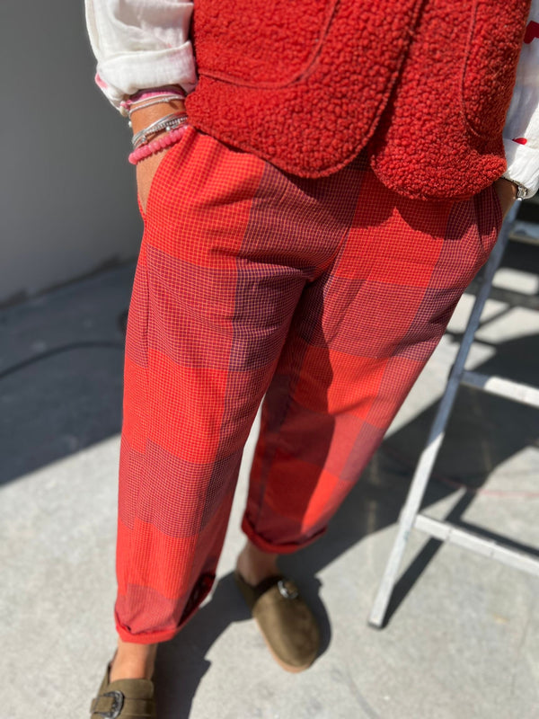 Pantalon MAGIC - rouge