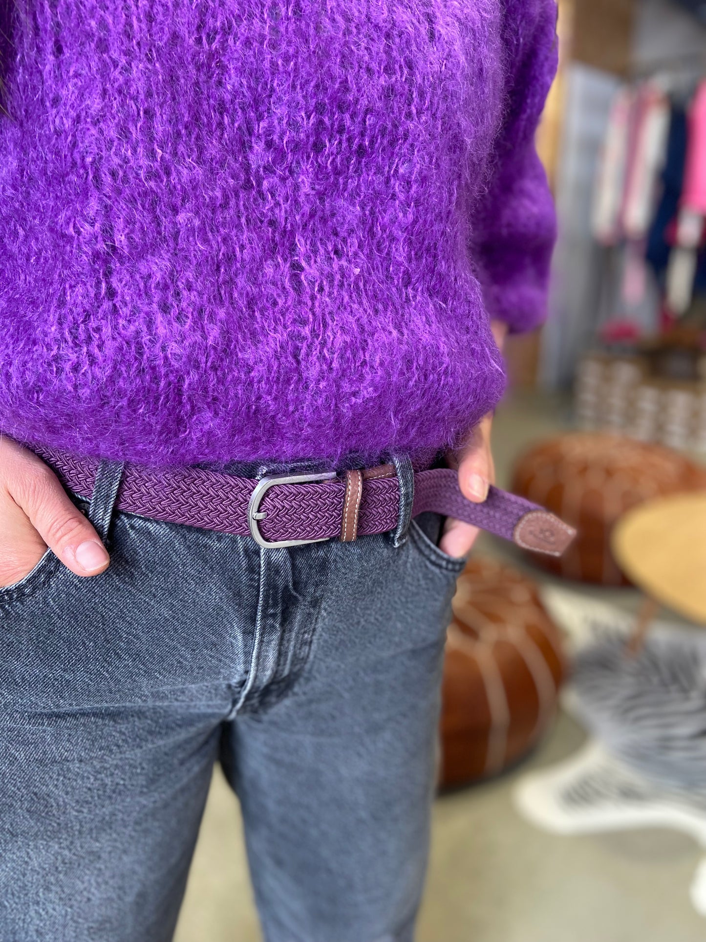 Ceinture tressée BILLYBELT