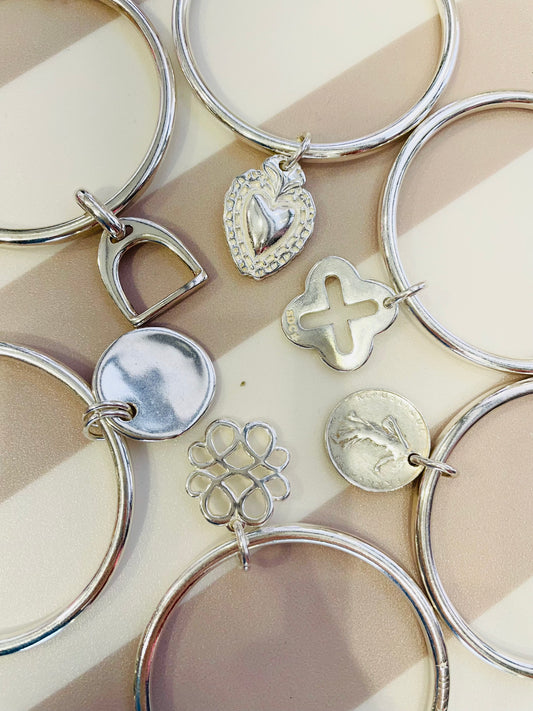 Jonc pampilles Secret de cuir