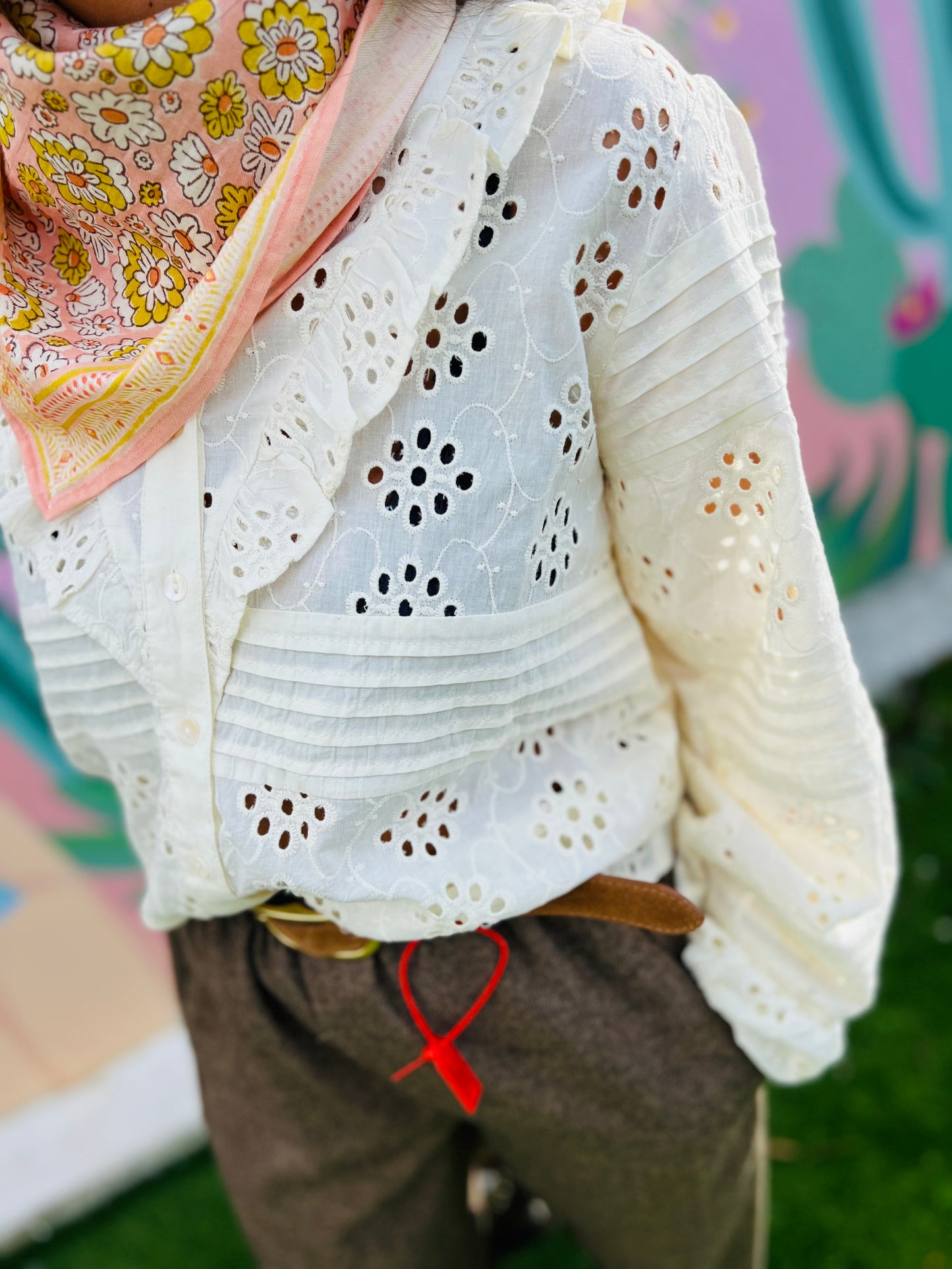 Blouse Verona broderie anglaise - 2 couleurs