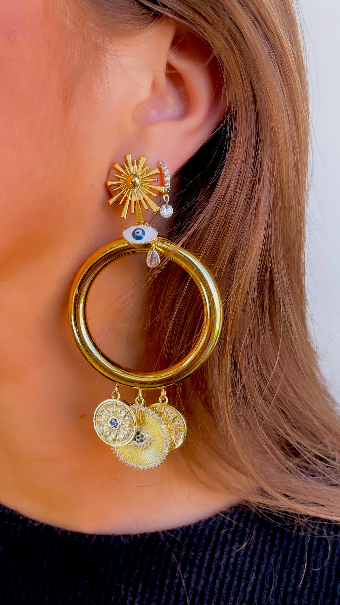 Boucles d’oreilles Iris