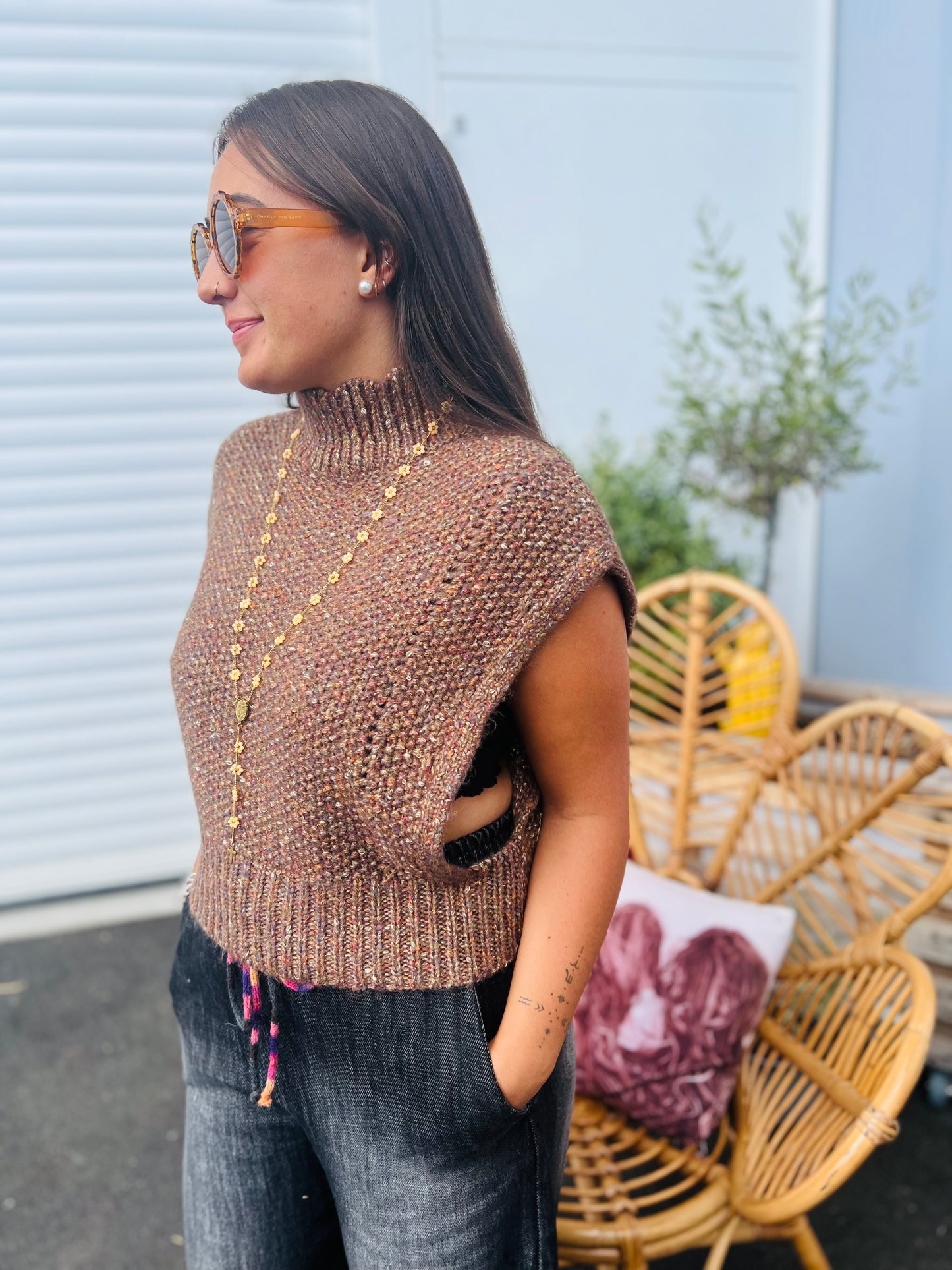 Pull sans manche Solarium - 2 couleurs