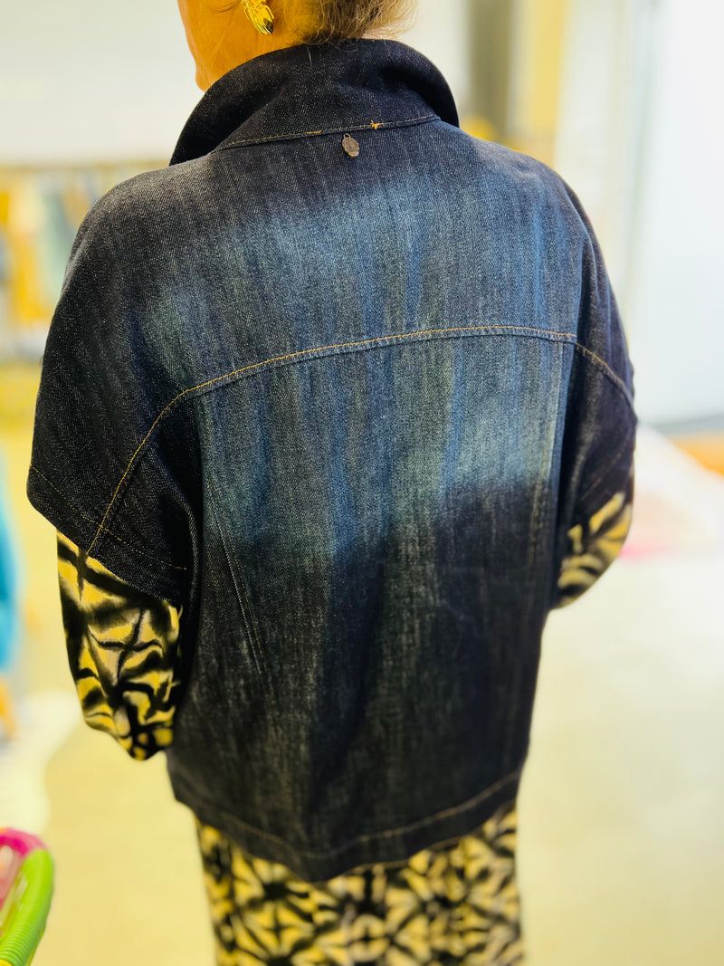 Veste jean sans manche Lancaster by Banditas