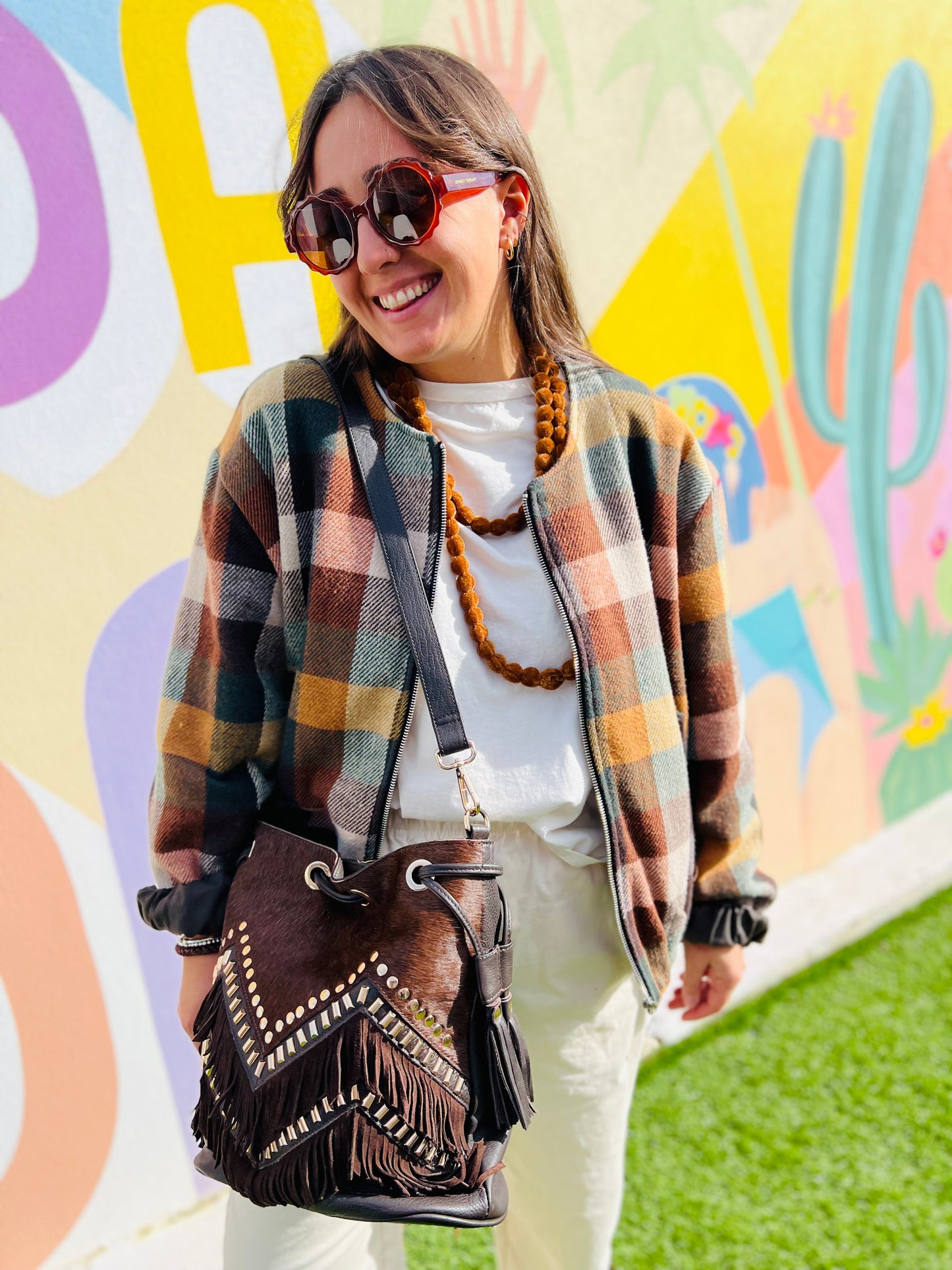 Sac bohème Karoo - Chocolat